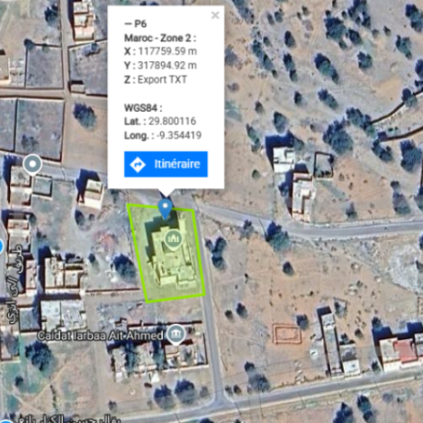 إجراء سمسرة عمومية علنية لكراء الأملاك الحبسية  ب تزنيت